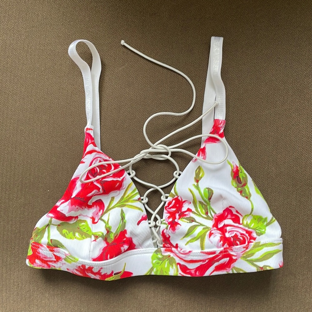 Rad Pole Wear Floral Bikini Top